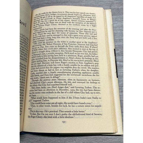 The Gentleman from California Niven Busch Book Club Edition 1967 Political Novel - Picture 8 of 10